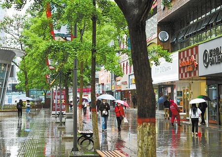 甘肅省迎來今年第一場(chǎng)透雨 對(duì)緩解目前干旱非常有利