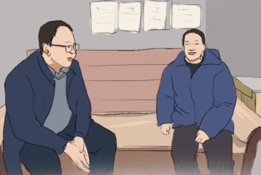 手繪丨追憶邱軍：扎根泥土，他把生命永遠(yuǎn)定格在扶貧路上