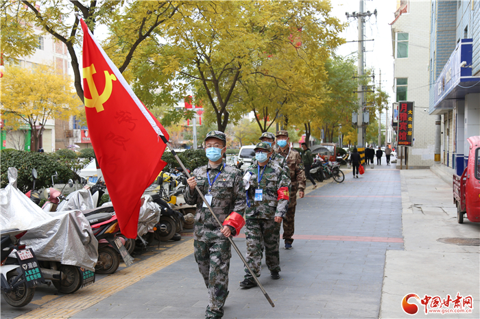 【甘快看·疫情防控甘肅在行動】隴南西和:民兵在戰“疫”中書寫責任與擔當