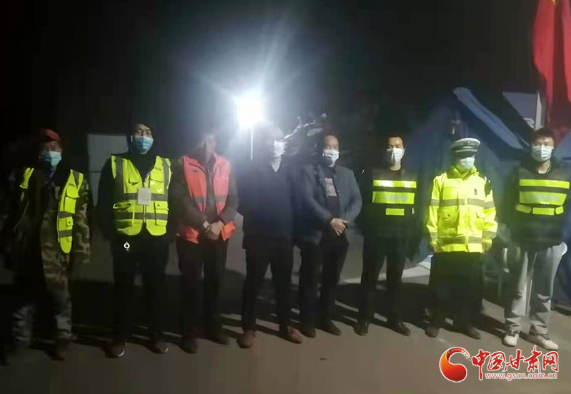 【甘快看·疫情防控甘肅在行動】靈臺公安:全力以赴筑牢疫情防控“安全網”