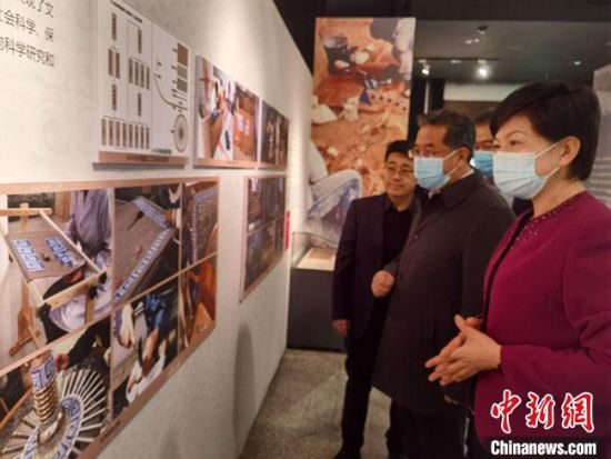圖為展覽現場?！●T志軍 攝