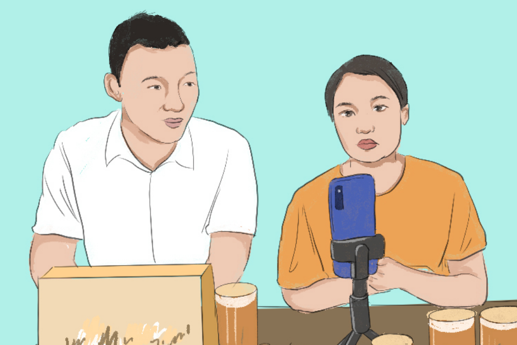 手繪|攢勁！閃閃發光的up青年