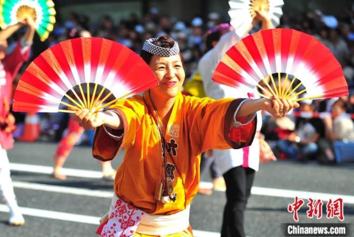 日本仙臺七夕祭。孫冉 攝