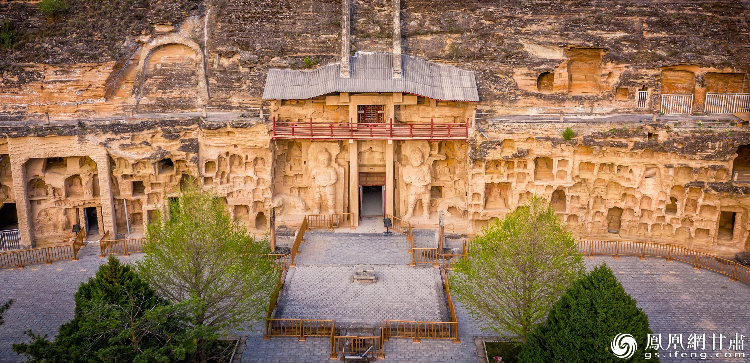 北石窟寺始建于北魏,經多個朝代增修形成密集窟龕。北石窟寺文物保護研究所供圖
