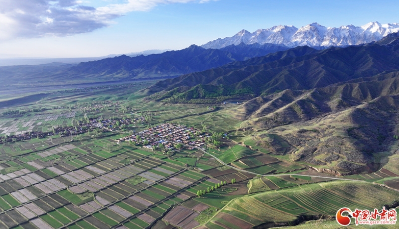 隴拍客丨民樂：祁連山下小山村風(fēng)光美