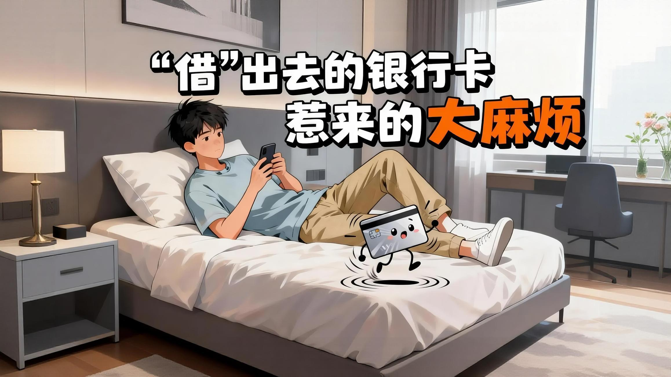 【甘快看】“借”出去的銀行卡，惹來的大麻煩